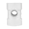 Charlotte Pipe And Foundry Charlotte Pipe Schedule 40 2 in. Hub X 2 in. D Hub PVC Sanitary Tee 1 pk PVC004290600 - alternate 4